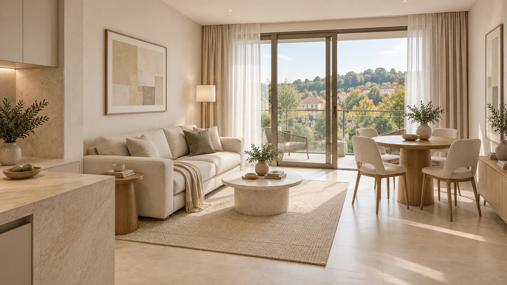 Interior concepts. Finish specifications are agreed separately.